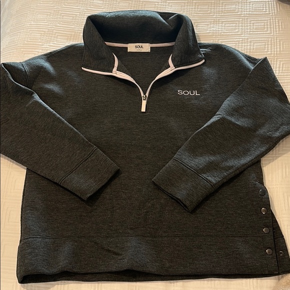 Soulcycle gray pullover - Picture 2 of 4